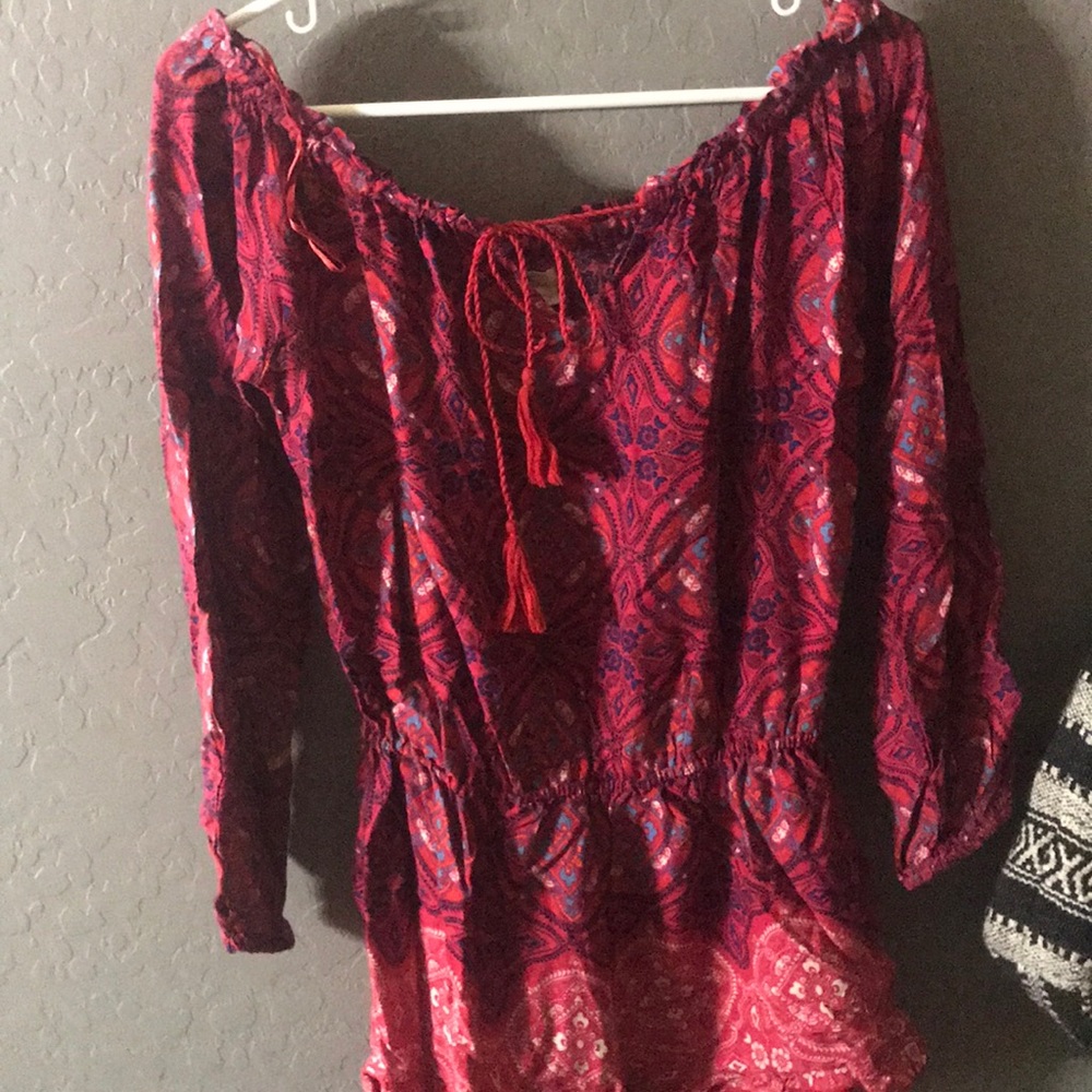 Off the shoulder romper